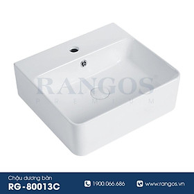 CHẬU RỬA LAVABO ĐẶT BÀN RANGOS RG-80016B