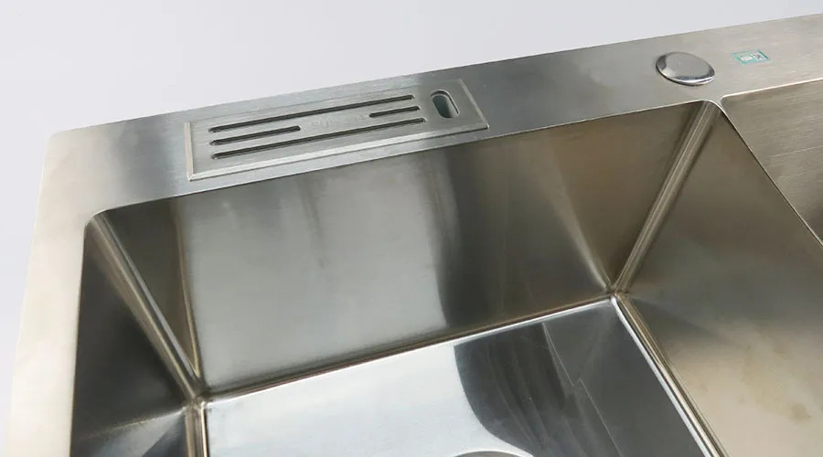 Chậu rửa chén Handmade Inox SUS 304 Eurolife EL-C21 (Trắng bạc)