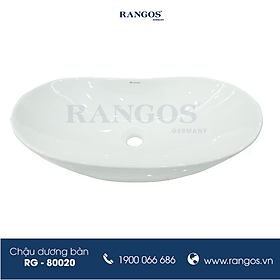 CHẬU RỬA LAVABO ĐẶT BÀN RANGOS RG-DE8001
