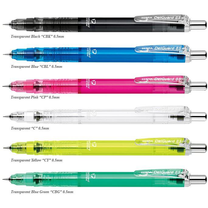 Viết Chì bấm không gãy Zebra Delguard Light 0.5mm