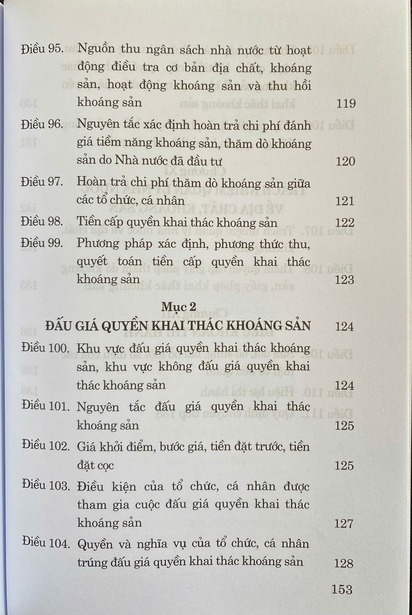 Luật Địa Chất và Khoáng Sản năm 2024