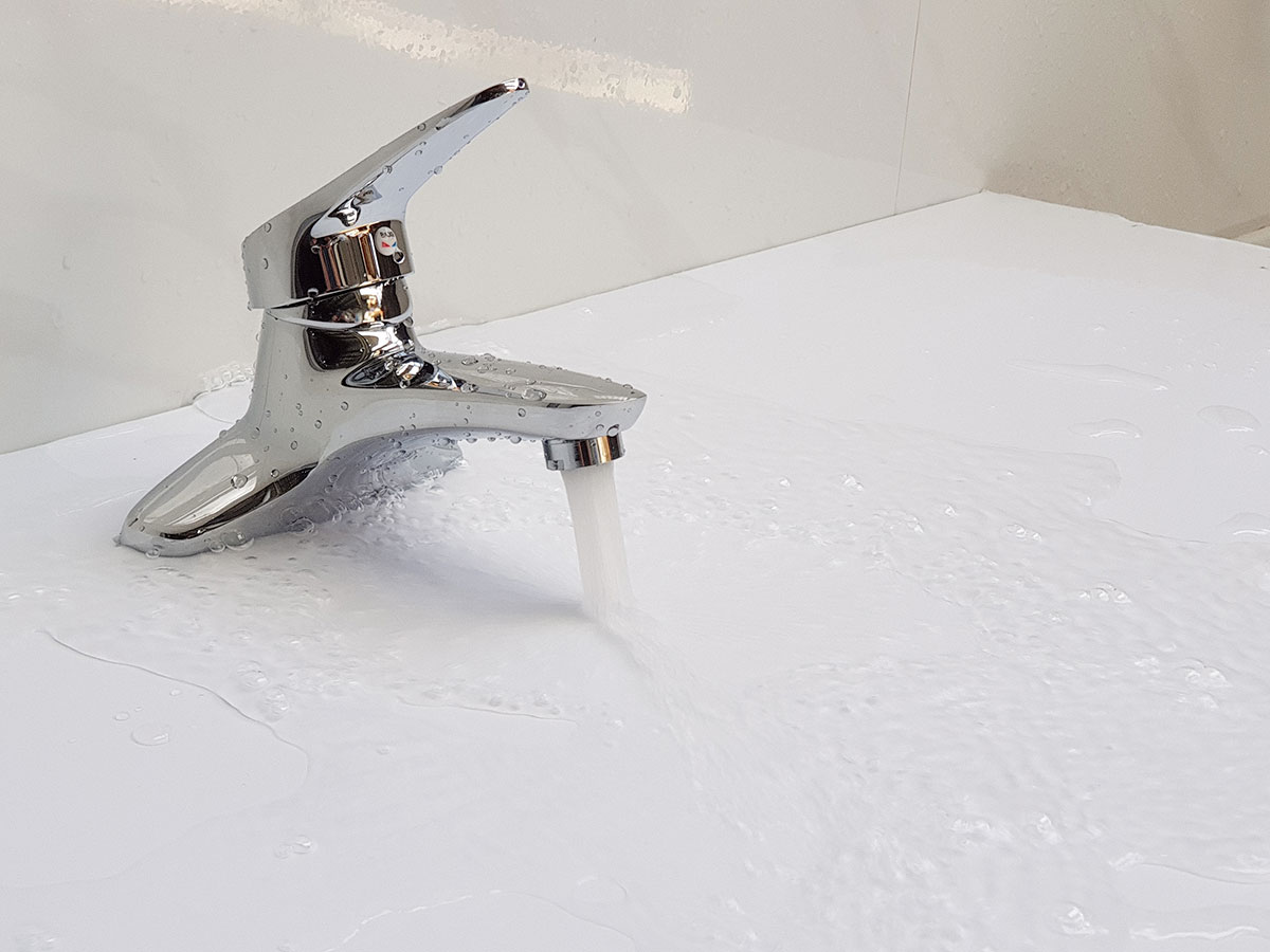 Vòi Lavabo 2 chân nóng lạnh Đồng mạ Chrome Eurolife EL-LOT03-1 (Trắng bạc)