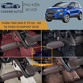 [FORD ECOSPORT] Thảm Trải Sàn, Lót Sàn Ô Tô 5D 6D Thiết Kế Theo Xe FORD ECOSPORT 2019 Chống Nước, Không Mùi - MẪU DIAMOND - Hàng Chính Hãng