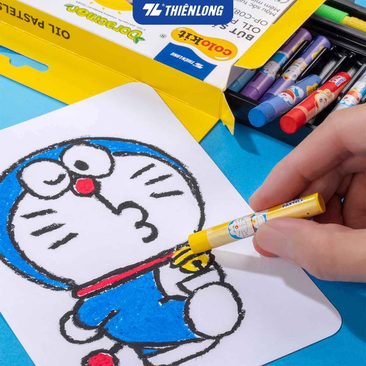 Bút sáp dầu Colokit Doraemon OP-C07/DO