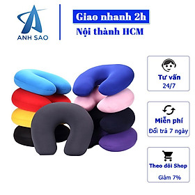 Gối kê cổ hình chữ U cho bé cao cấp A kích thước 33x30x6cm - giao mẫu ngẫu nhiên