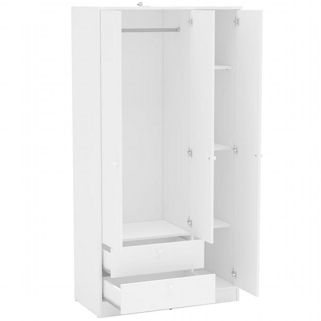 Tủ áo gia đình bằng gỗ thiết kế đẹp SMLIFE Cristin