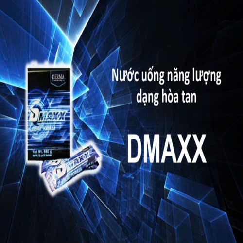 DMAXX thức uống bổ sung vitamin năng lượng có đường DAMODE 39 gói màu xanh mỗi gói 22gr