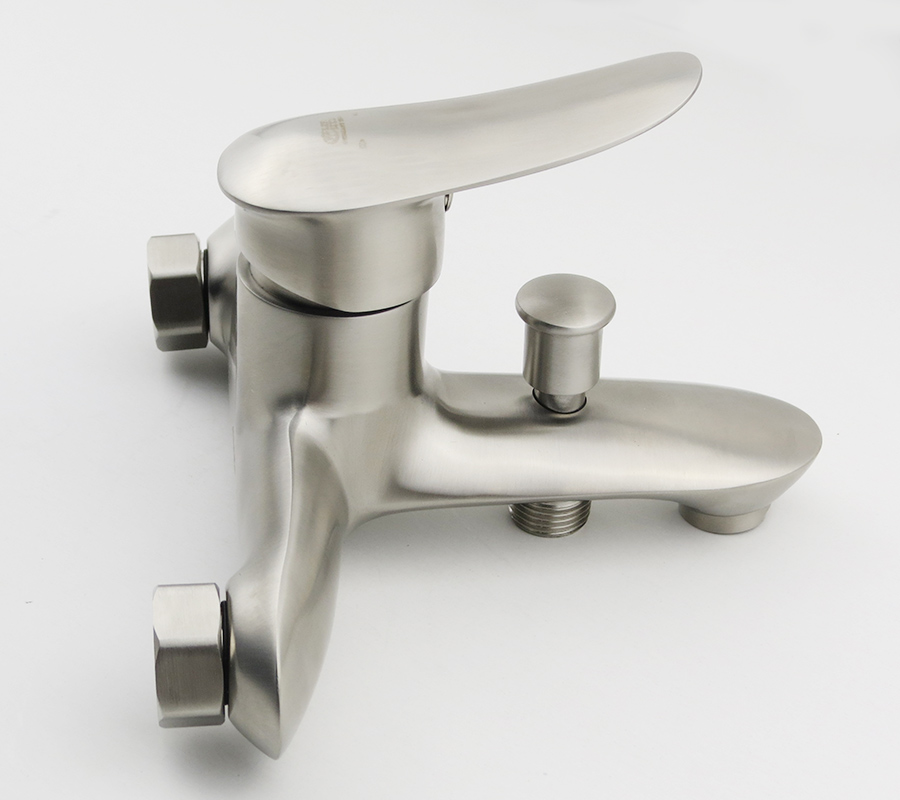 Bộ vòi sen nóng lạnh Inox SUS 304 Eurolife EL-ORCHID 01-1 (Trắng vàng)