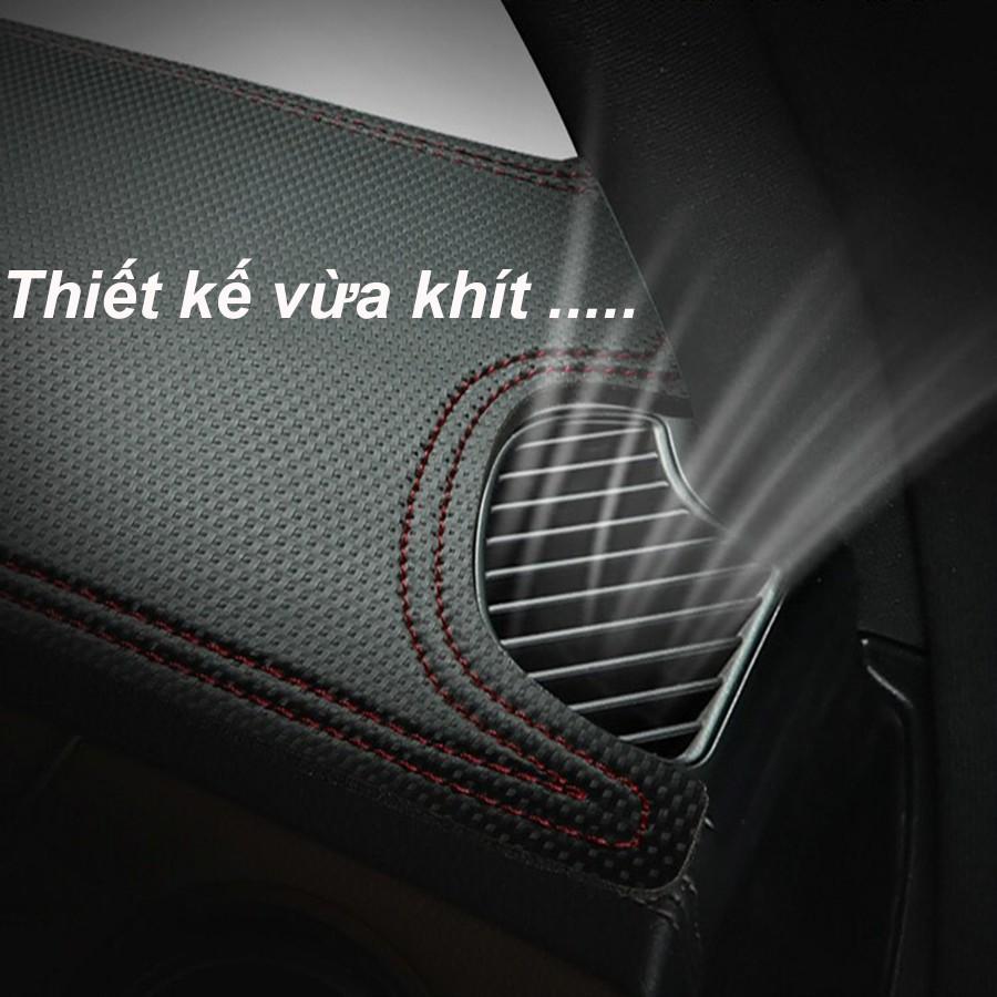 Santafe, Thảm Taplo Da Carbon Xe Santafe 2019 2020