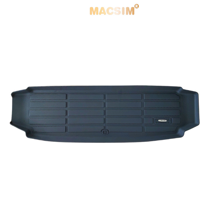 #BRV, Thảm lót cốp Honda BRV 2022+ (sd) nhãn hiệu Macsim chất liệu nhựa TPE màu đen