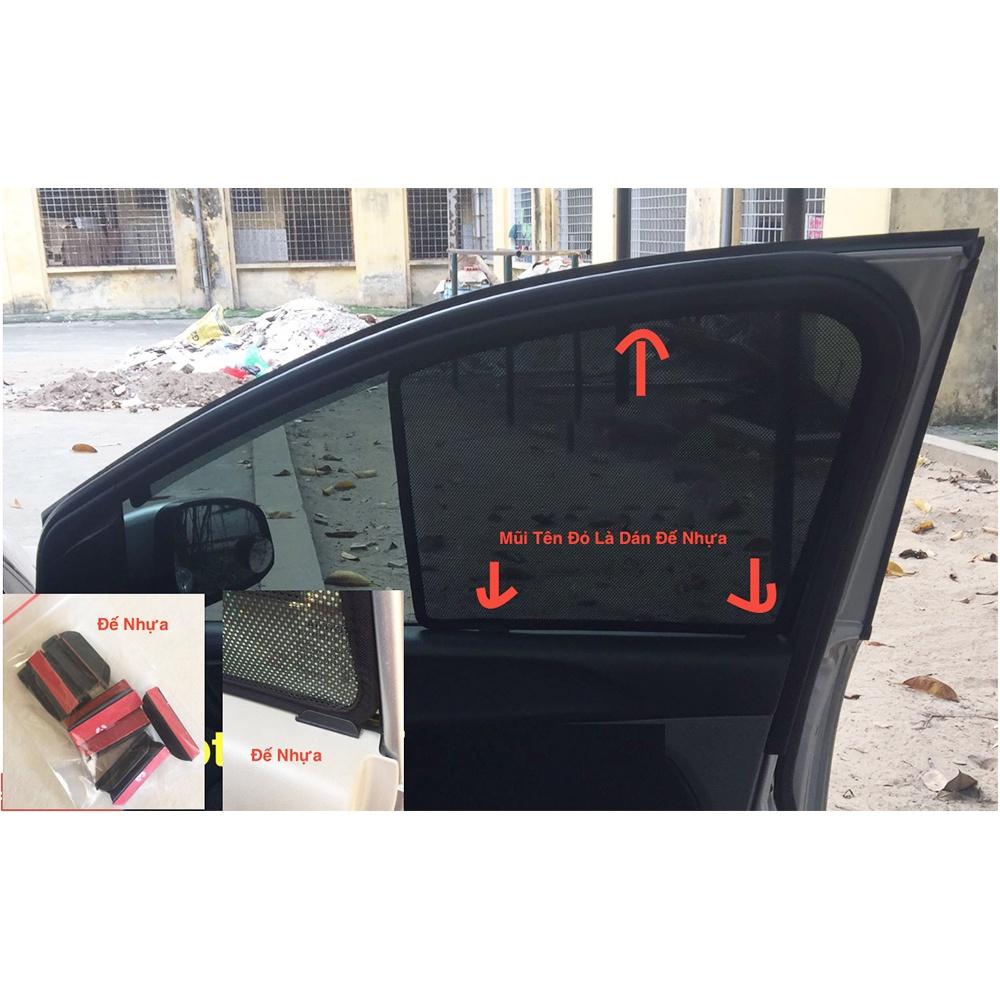 Rèm che nắng nam châm cho xe Toyota Rush, bộ 4 tấm cho 4 cửa, hàng loại 1 cao cấp nhất, vừa khít kính