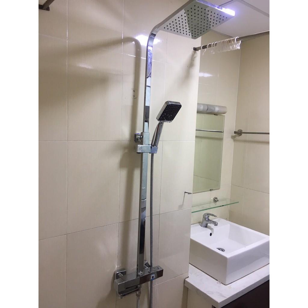 SEN CÂY ĐỒNG ĐIỀU CHỈNH NHIỆT ĐỘ KIỂU THÂN VUÔNG GB 7535, bóng đẹp, sang trọng hiện đại