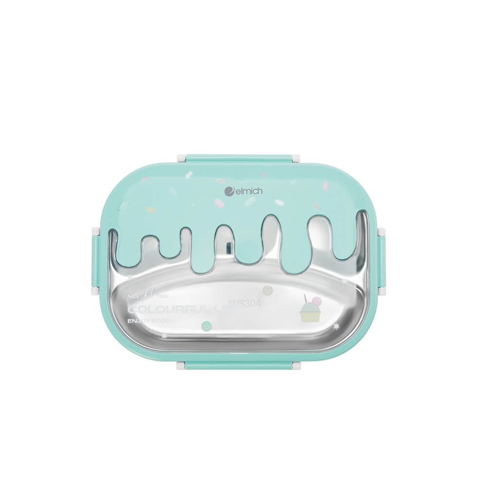 Hộp cơm cho trẻ em chia ngăn inox 304 Elmich Babycare EL-0009 - Hàng chính hãng