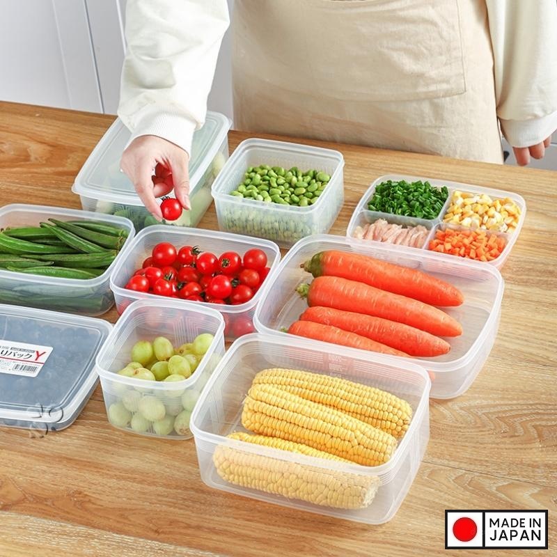 Bộ hộp thực phẩm 2 lớp Nhật Bản 1.1L (Made in Japan)