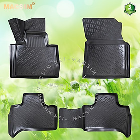 Thảm lót sàn ô tô nhựa TPU Silicon BMW first generation X5 E53 1999-2006 Nhãn hiệu Macsim