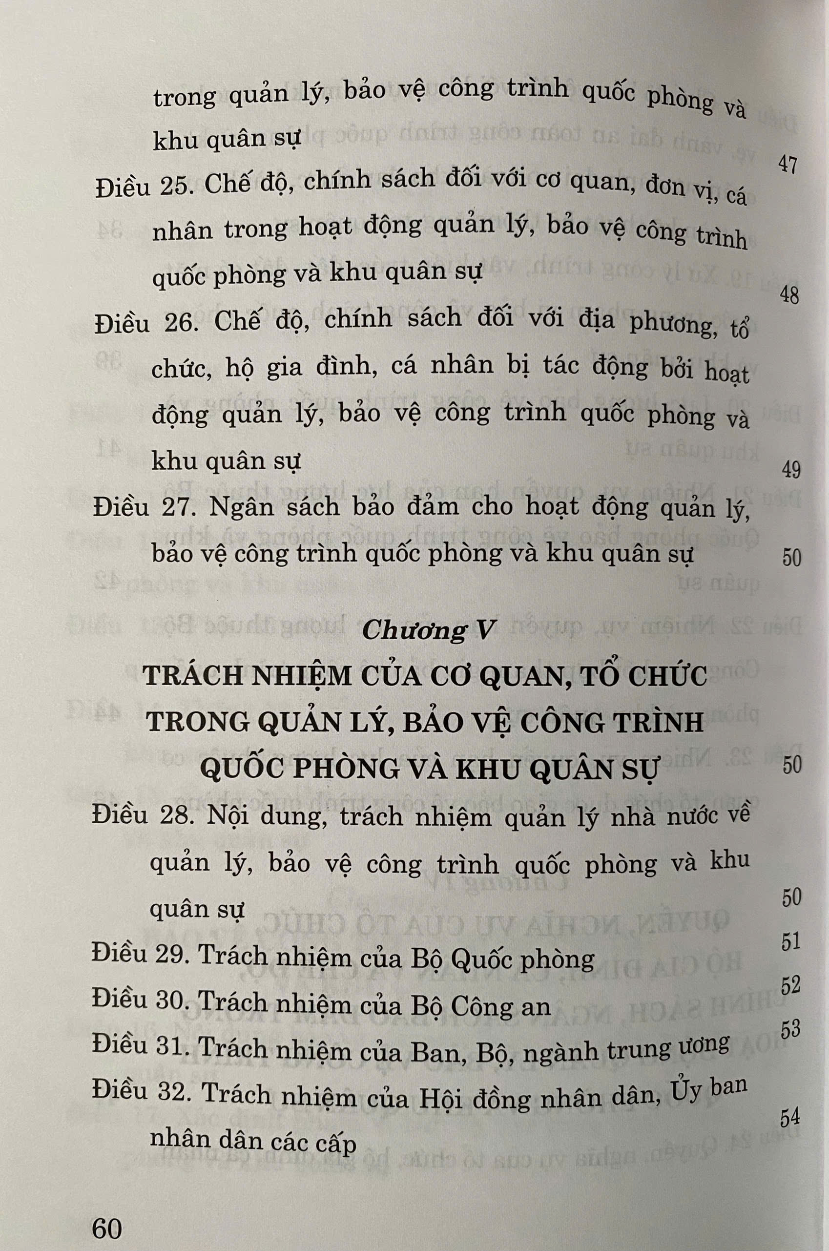 Luật Quản Lý, Bảo Vệ Công Trình Quốc Phòng và Khu Quân Sự
