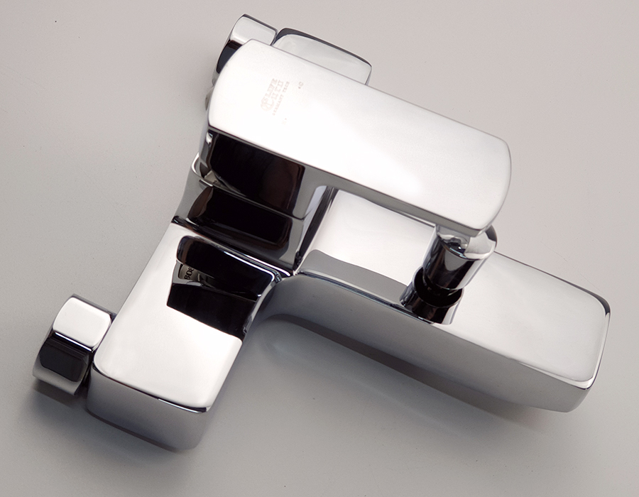 Bộ Vòi Sen Nóng Lạnh Đồng Mạ Chrome Eurolife EL-DAISY 01 (Trắng Bạc)
