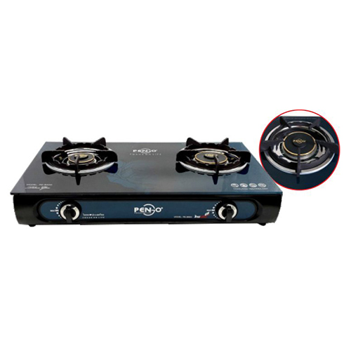 Bếp gas đôi cao cấp mặt kính PENGO PG-9000AL( hàng chính hãng)