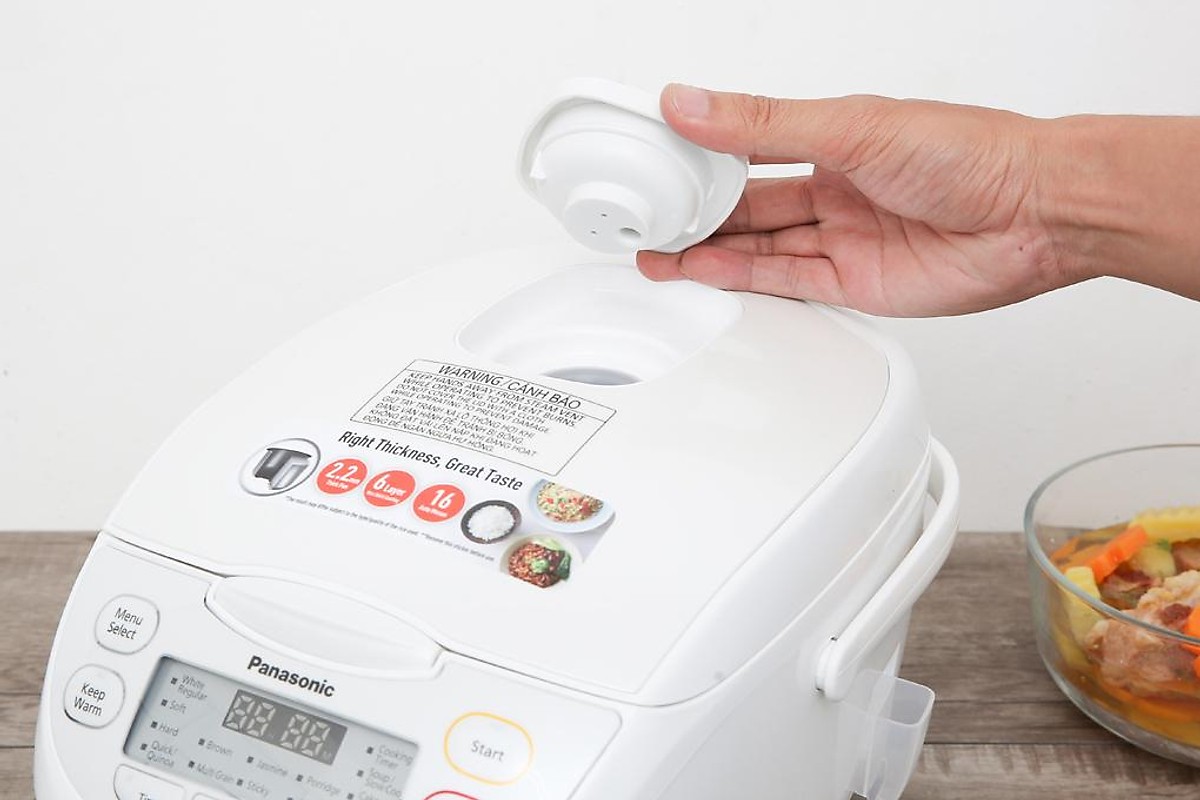 Nồi cơm điện tử Panasonic SR-CL108WRA 1 lít - Hàng chính hãng