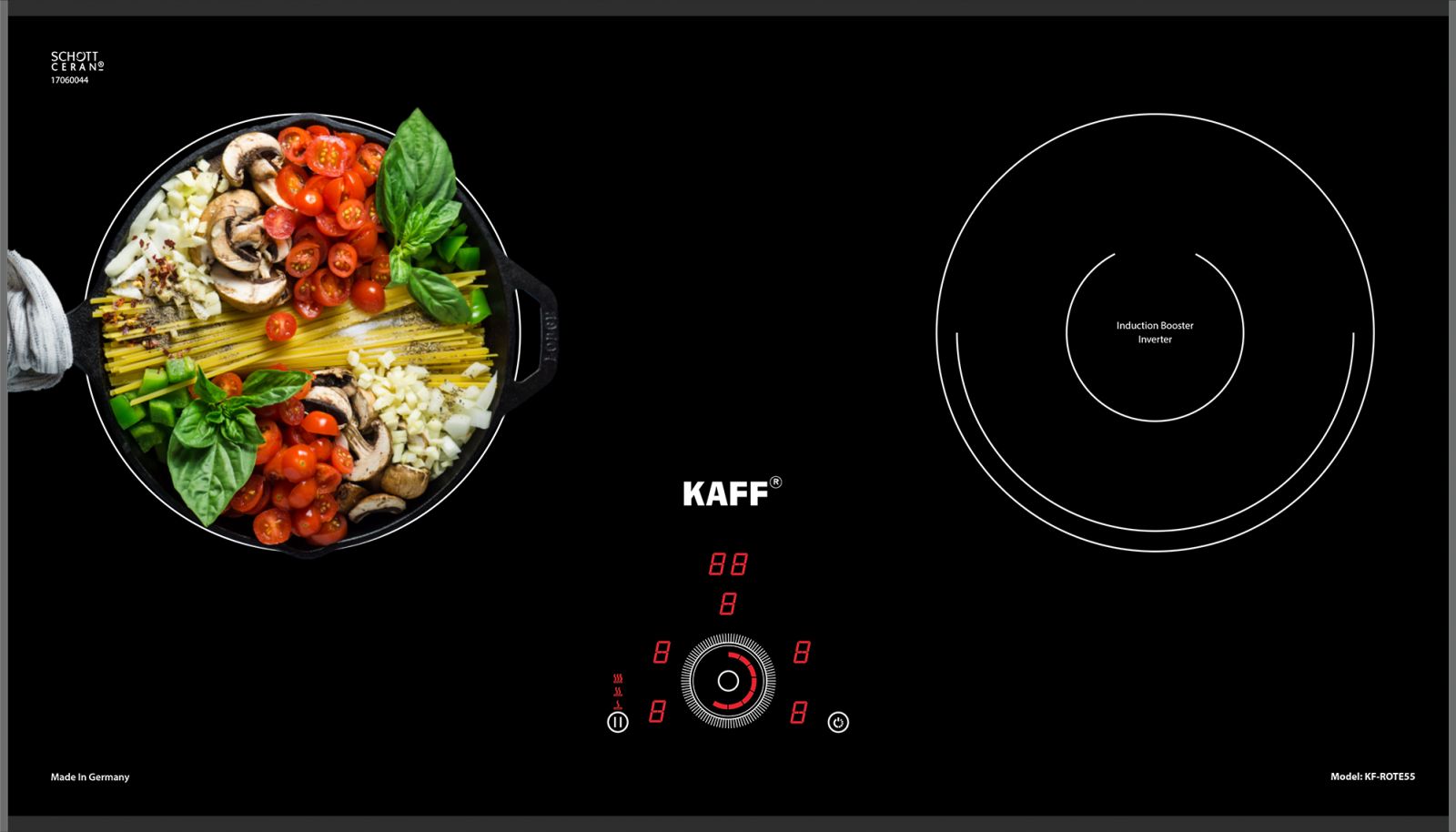 Bếp Điện Từ Kaff KF-ROTE55 - Hàng Chính Hãng