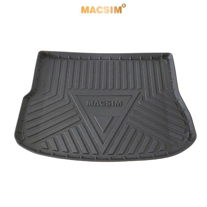Thảm lót cốp (qd) xe ô tô LAND ROVER EVOQUE 2013-2018 nhãn hiệu Macsim chất liệu nhựa TPV cao cấp màu đen