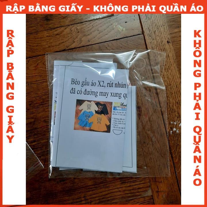Rập giấy A0 đầm sơ mi thắt eo mã 823 (BẢN VẼ)