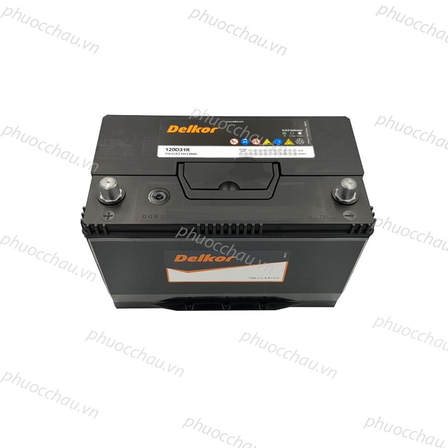 Ắc Quy Delkor 120D31L/R (12V - 90Ah)
