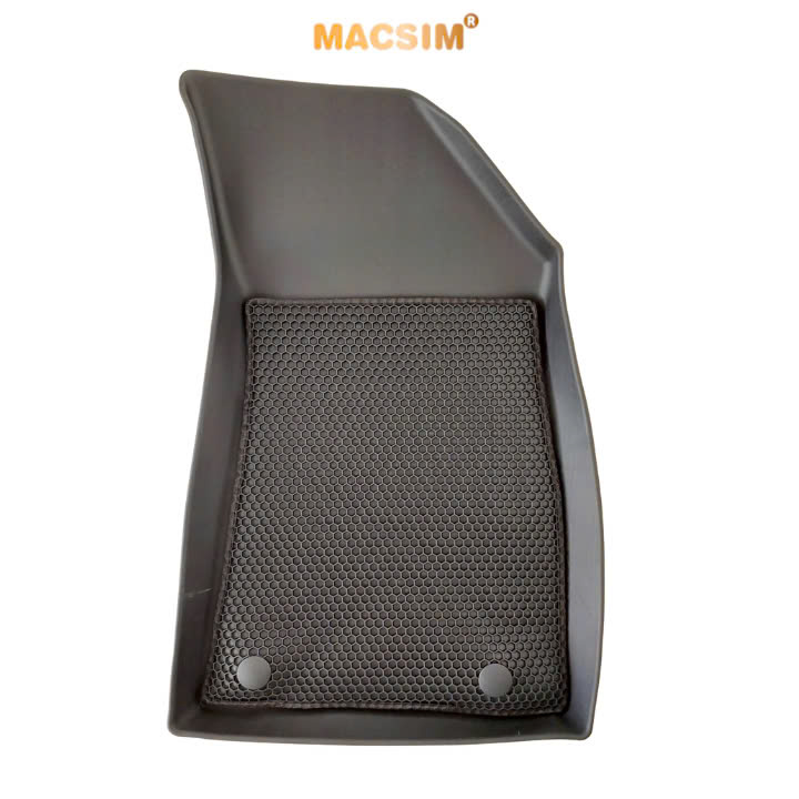 Thảm ô tô sd3 2 lớp dạng lưới lục giác MG ZS 2020-2024+ màu đen - bề mặt cao su siêu sạch - Macsim