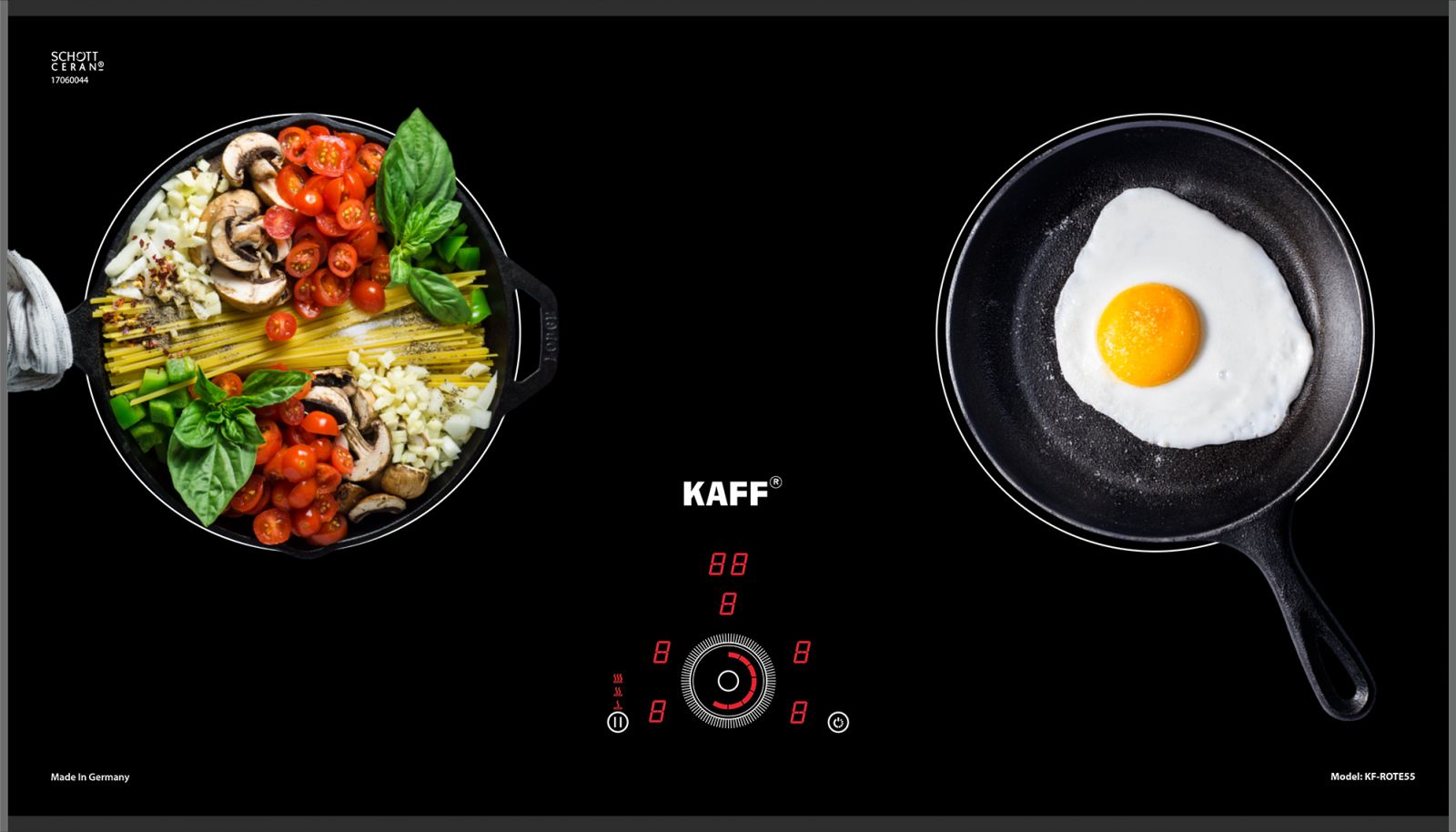 Bếp Điện Từ Kaff KF-ROTE55 - Hàng Chính Hãng