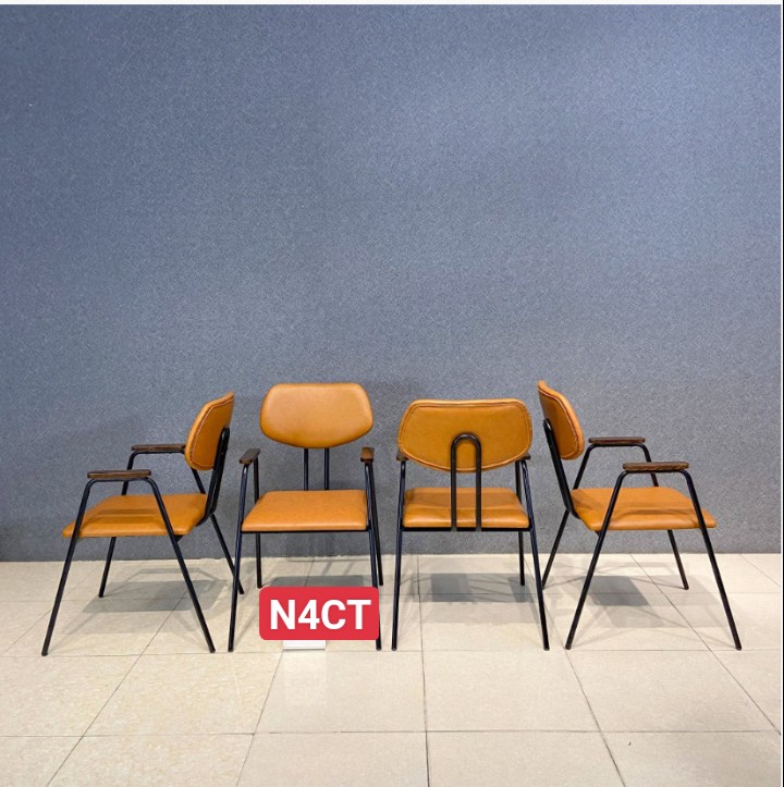 Ghế ngồi phòng ăn Juno Sofa N4CT chân sắt 50 x 60 x 89 cm