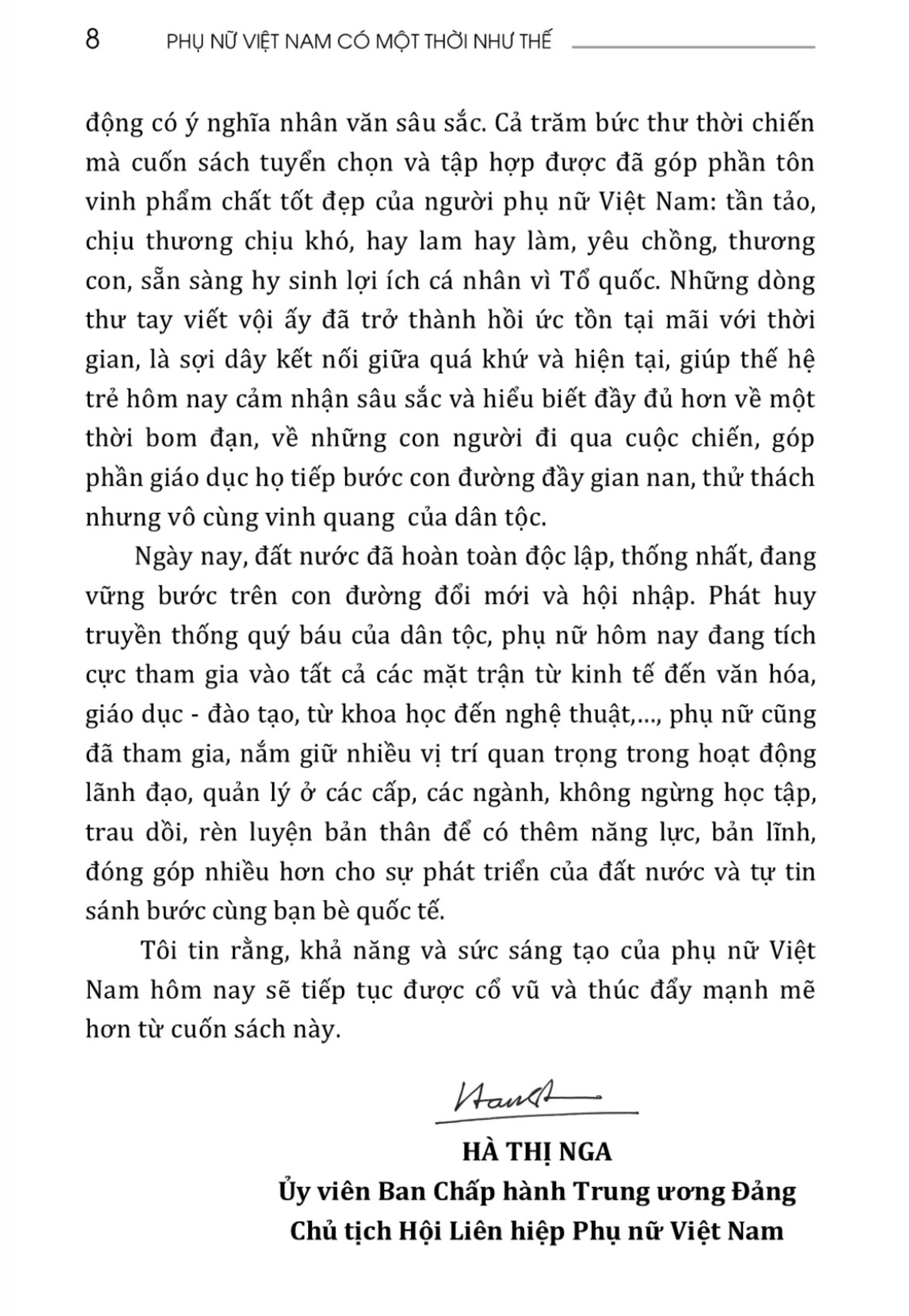 Phụ nữ Việt Nam có một thời như thế (bản in 2024)