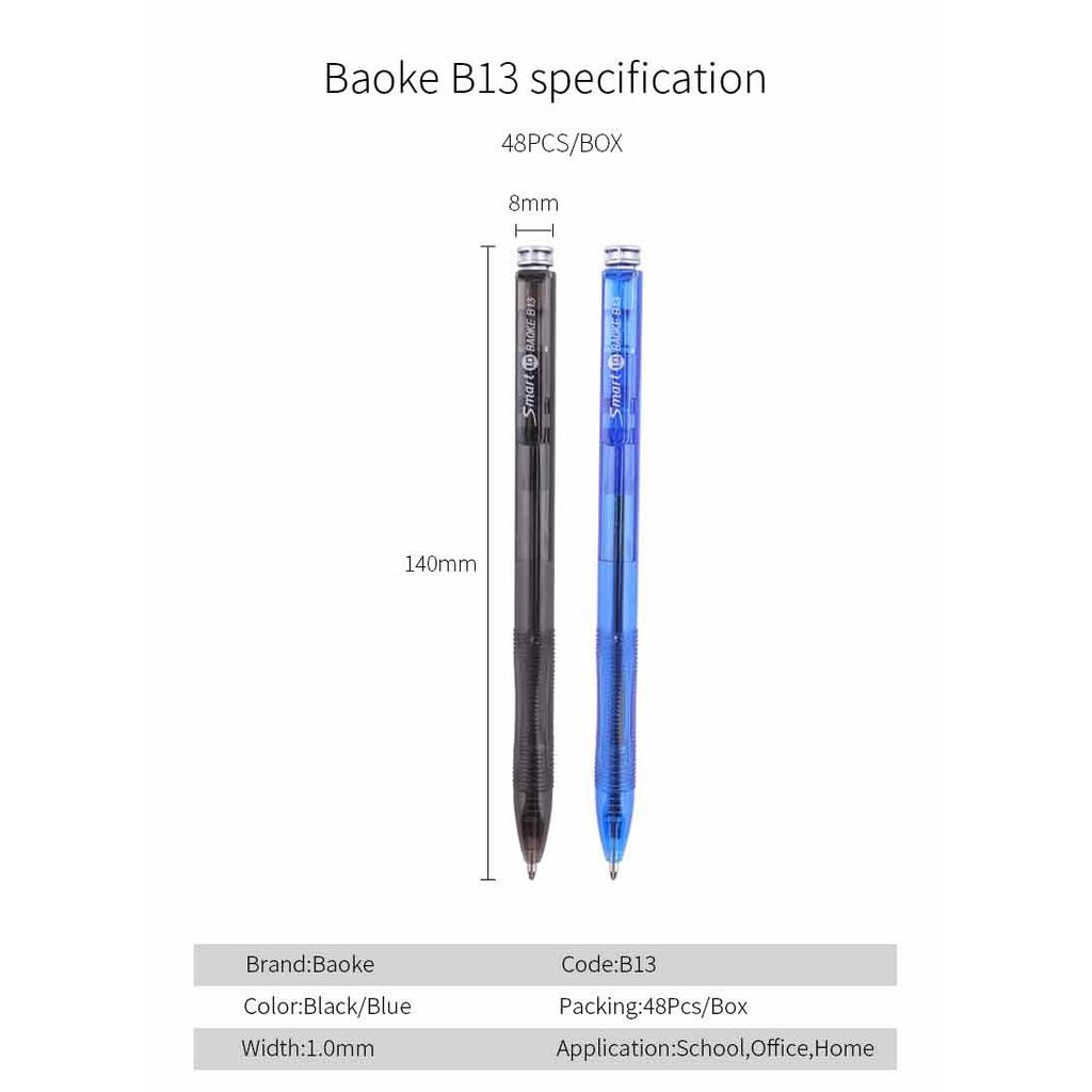 Hộp 48 Cây Bút Bi 0.1mm- BAOKE/B13