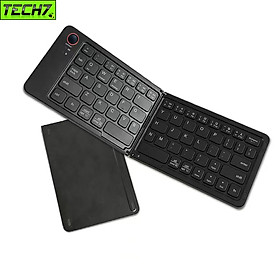 Bàn phím Gấp gọn không dây Bluetooth B23 pin sạc TypeC cho máy tính , điện thoại , máy tính bảng hàng nhập khẩu