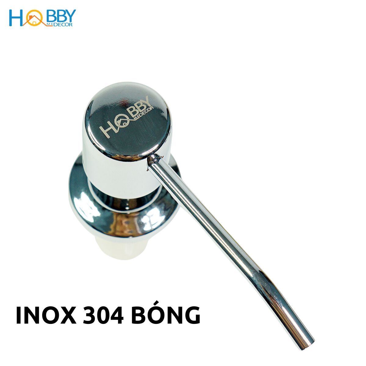 Vòi bơm hút nước rửa chén inox 304 bóng cao cấp Hobby Home Decor NRC5