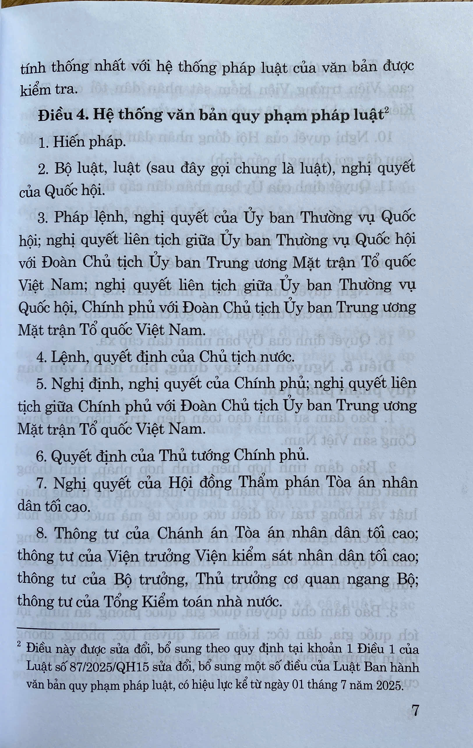 Luật Ban Hành Văn Bản Quy Phạm Pháp Luật (Sửa Đổi, Bổ Sung Năm 2025)