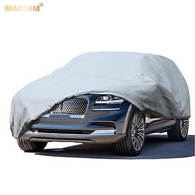 Bạt phủ ô tô chất liệu vải không dệt 3 lớp cao cấp thương hiệu MACSIM cho xe ô tô Kia Sedona màu ghi