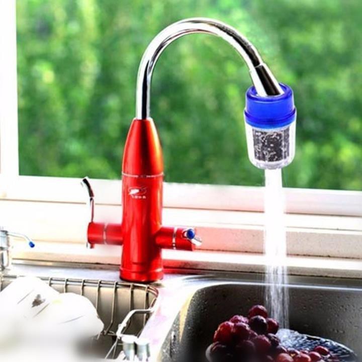 Đầu Lọc Nước Trực Tiếp Tại Vòi Đá Vôi Lọc Cặn Bẩn, Khử Mùi - Đầu Lọc Than Hoạt Tính