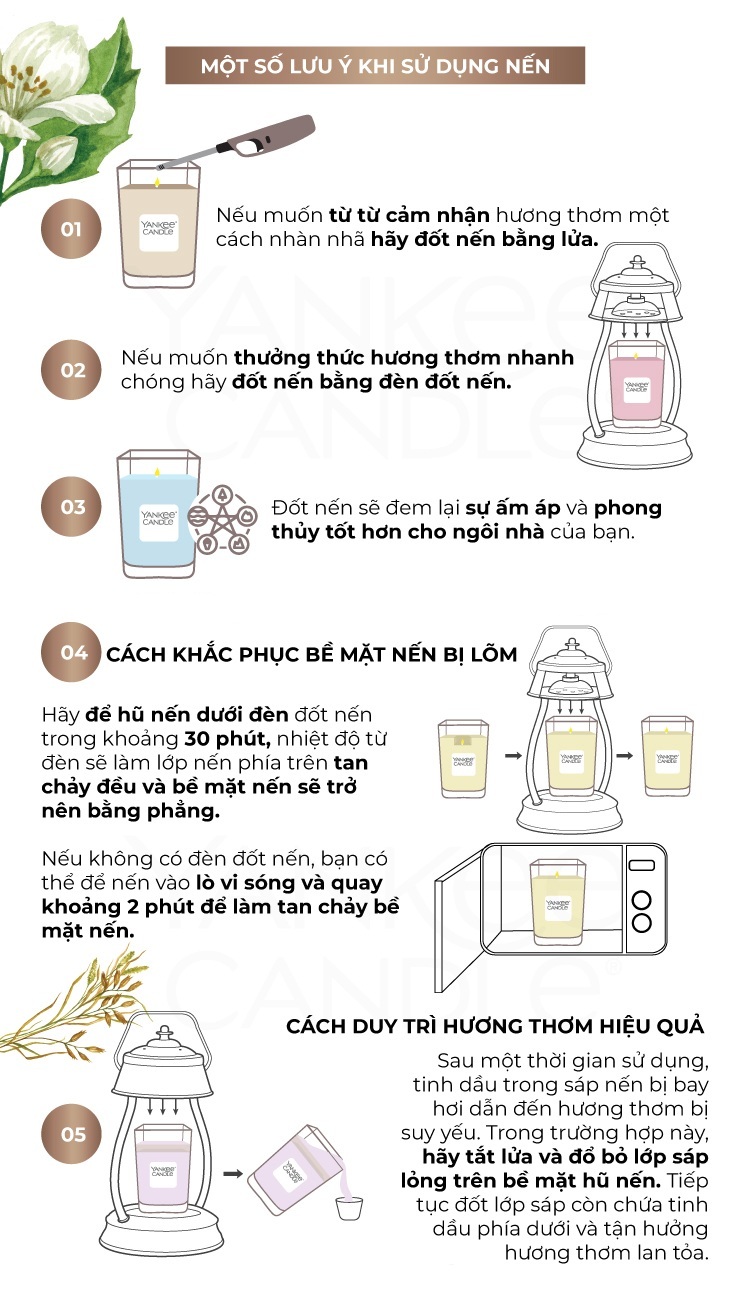 Nến ly vuông Elevation Yankee Candle size S - Sea Minerals (96g)