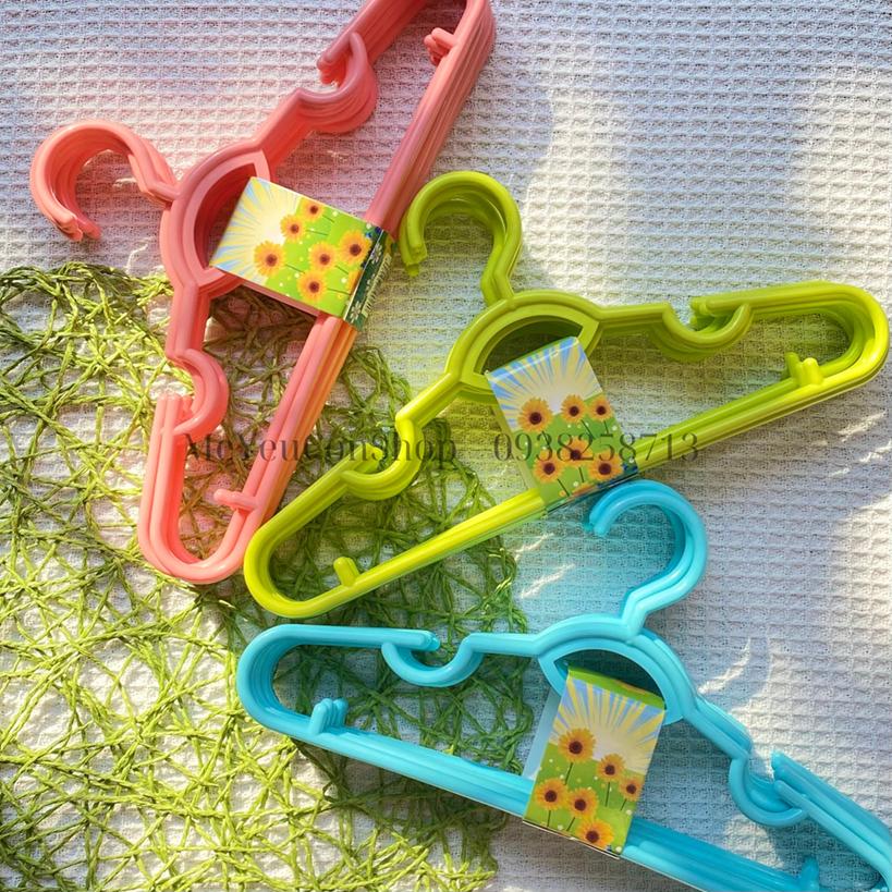 Set 6 Móc Nhựa Finley PP Nguyên Sinh Cao Cấp Đa Năng Móc Quần Áo Trẻ Em, Phụ Kiện - katydang