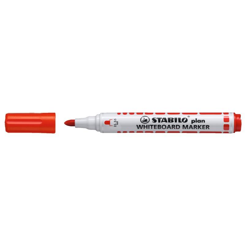 Bút viết bảng STABILO WM641-RD-Plan, 2.5~3.0mm, đỏ