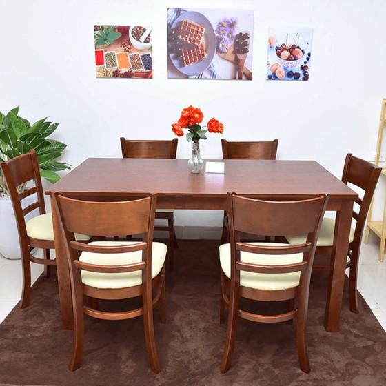 Bộ bàn ăn cabin kèm 4 ghế