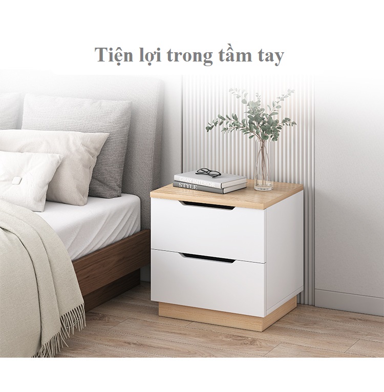 Tủ Đầu Giường Hiện Đại Lắp Ráp Mã NF18 - Nội Thất Thông Minh Đem đến Sự Sang Trọng Và Vẻ Đẹp Tinh Tế Cho Phòng Ngủ