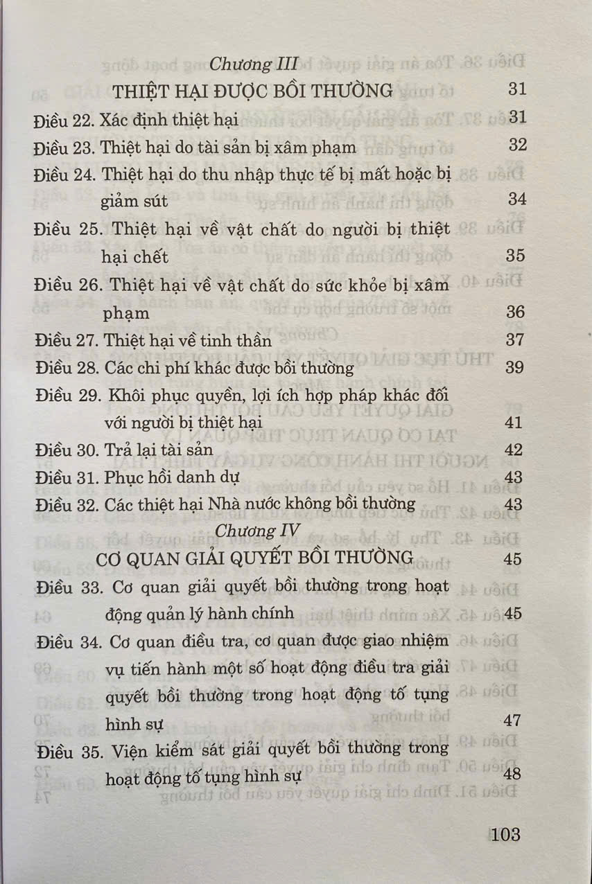 Luật Trách Nhiệm Bồi Thường Của Nhà Nước (Hiện Hành)