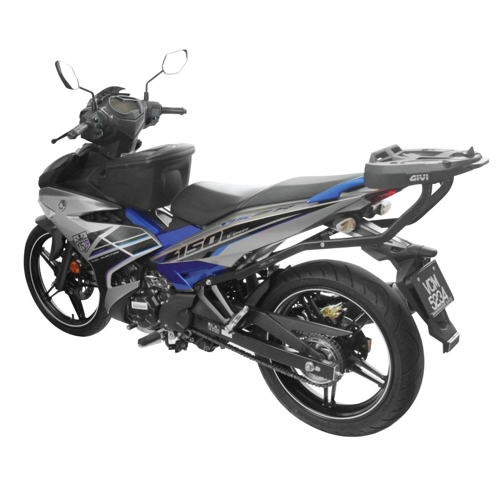 Thùng giữa Givi G12N 12 lít Fixed Center Box 2019 đặc biệt cho Winner Exciter, Wave xe máy, Mô tô