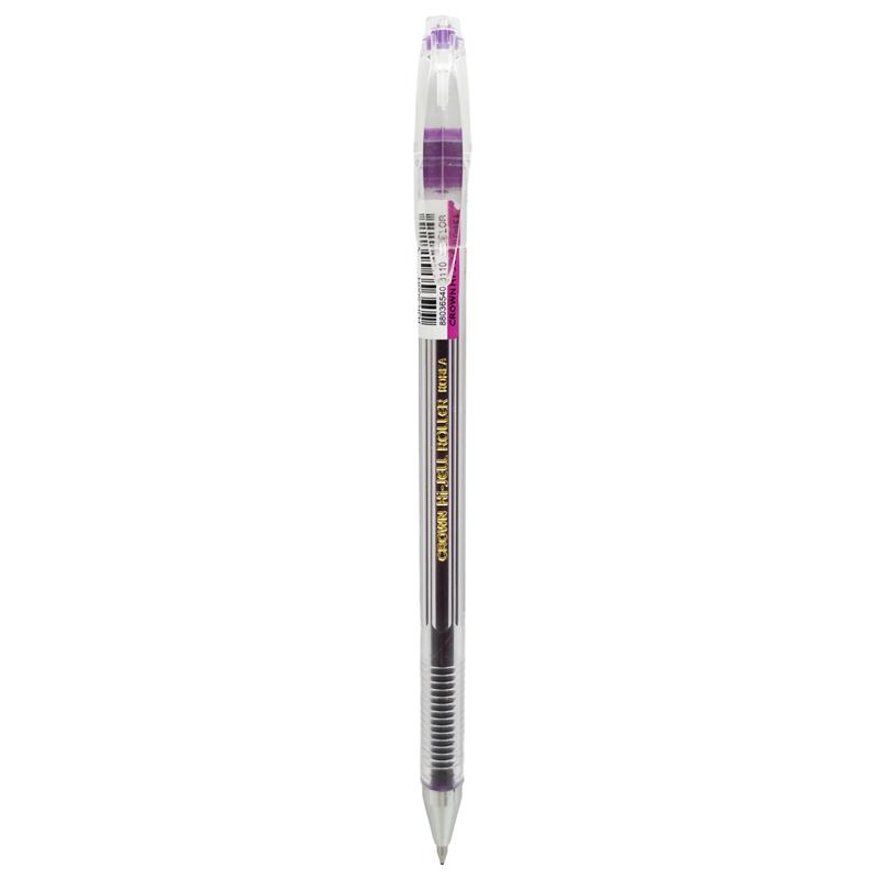 Bút Gel Crown HJR-500H - Mực Tím