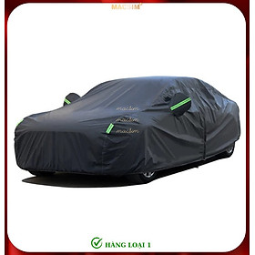 Bạt phủ ô tô thương hiệu MACSIM dành cho Toyota Corolla Cross- màu đen  - bạt phủ trong nhà và ngoài trời