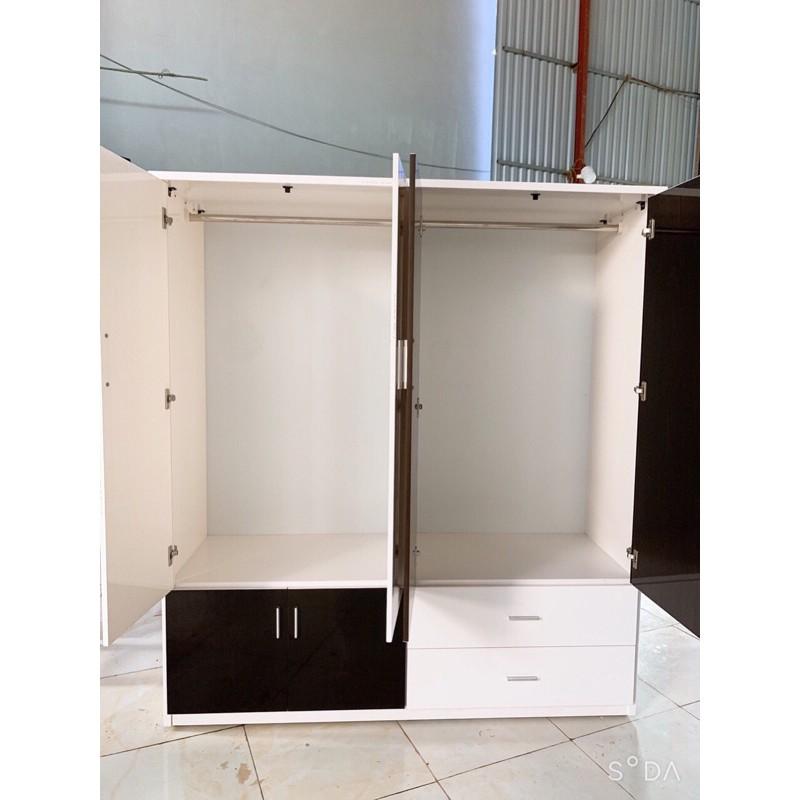 Tủ quần áo 4 cánh thiết kế Juno Sofa