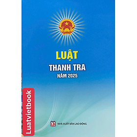 Luật Thanh Tra Năm 2025