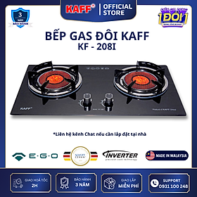 Bếp ga âm KAFF KF-208I - Hàng chính hãng