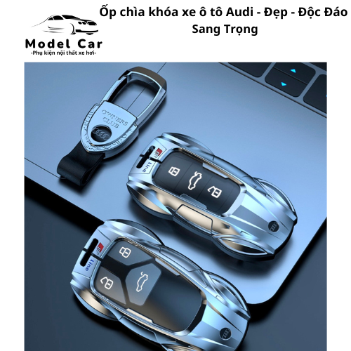 Vỏ Ốp chìa khóa Hãng xe ô tô Audi 2 phiên bản Độc Đẹp